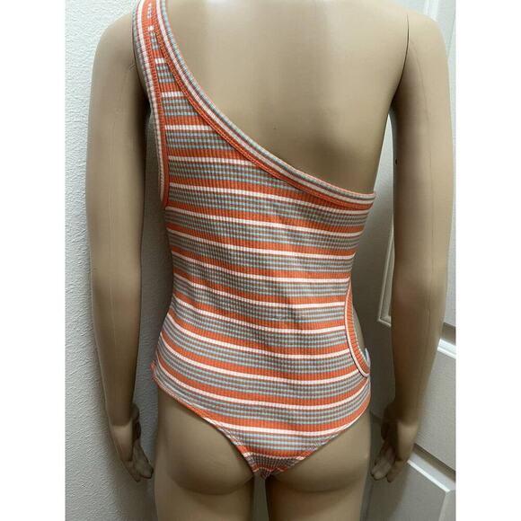 Wild Fable Womens 1 Shoulder Cut Out Body Sour With Snaps On Crotch - Picture 3 of 12